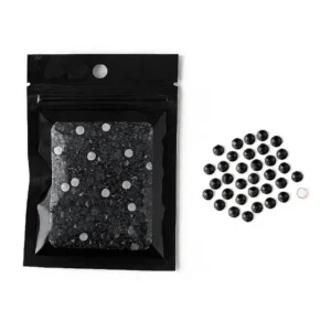 Strass noir pour justaucorps grs