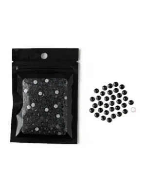 Strass noir pour justaucorps grs