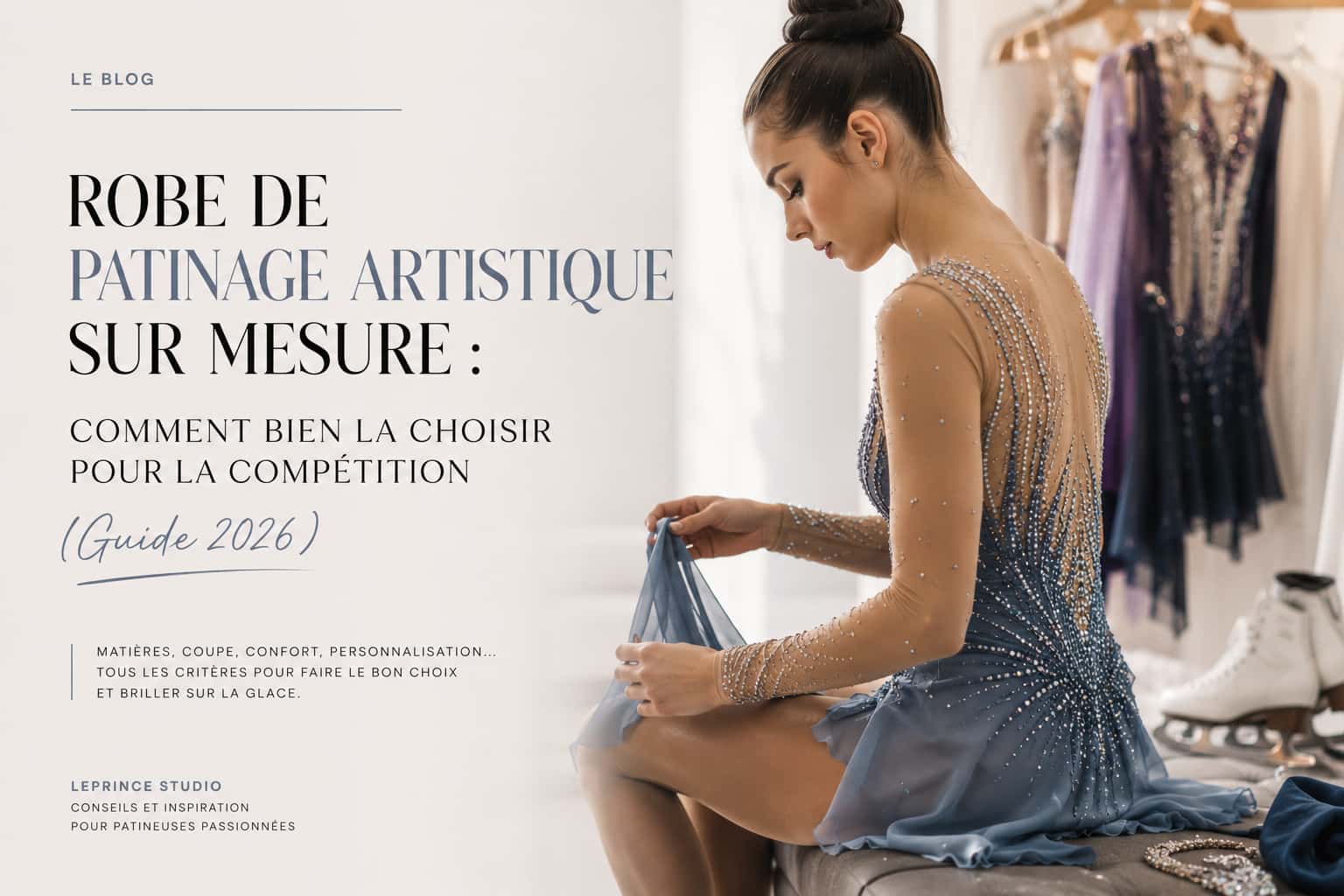 Robe de patinage artistique sur mesure : comment bien la choisir pour la compétition (Guide 2026)