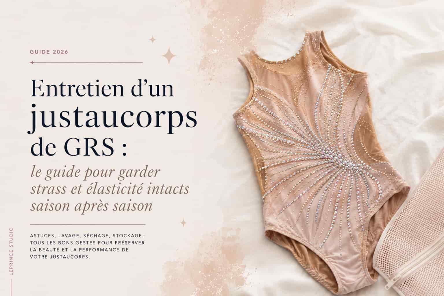 Entretien d'un justaucorps de GRS le guide 2026