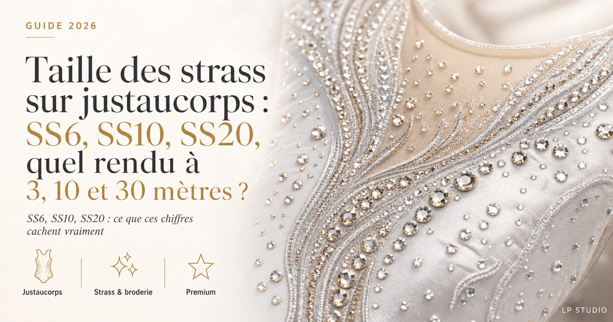 Strass justaucorps : SS6, SS10 ou SS20 à 30 mètres ?