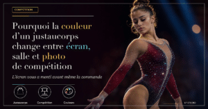 Couleur justaucorps : pourquoi l’écran ment sur le rendu réel