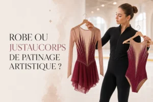 Robe ou justaucorps de patinage artistique ?